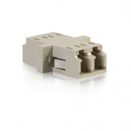 LC/LC Duplex Multimode Fiber Optic Coupler (TAA Compliant)