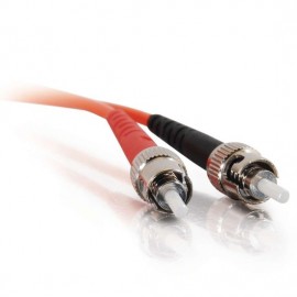 9.8ft (3m) ST-ST 62.5/125 OM1 Duplex Multimode Fiber Optic Cable (TAA Compliant) - Orange