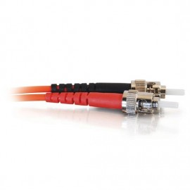 16.4ft (5m) ST-ST 62.5/125 OM1 Duplex Multimode Fiber Optic Cable (TAA Compliant) - Orange