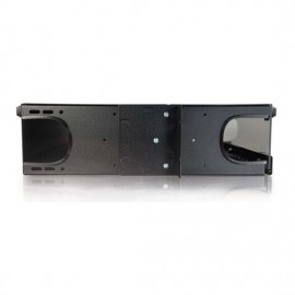 2u 6-Panel Rackmount Fiber Optic Enclosure (TAA Compliant)