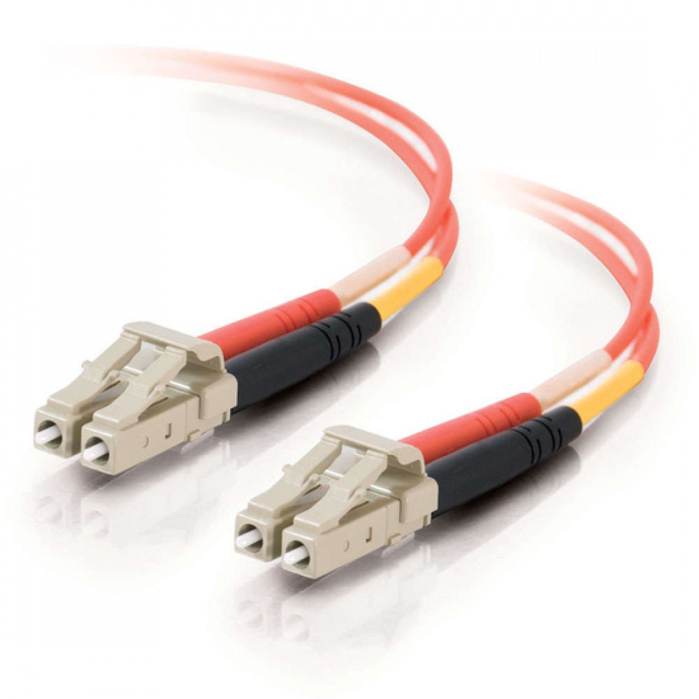 3.3ft (1m) LC-LC 62.5/125 OM1 Duplex Multimode Fiber Optic Cable (TAA Compliant) - Orange