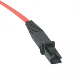 9.8ft (3m) MTRJ-ST 62.5/125 OM1 Duplex Multimode PVC Fiber Optic Cable - Orange